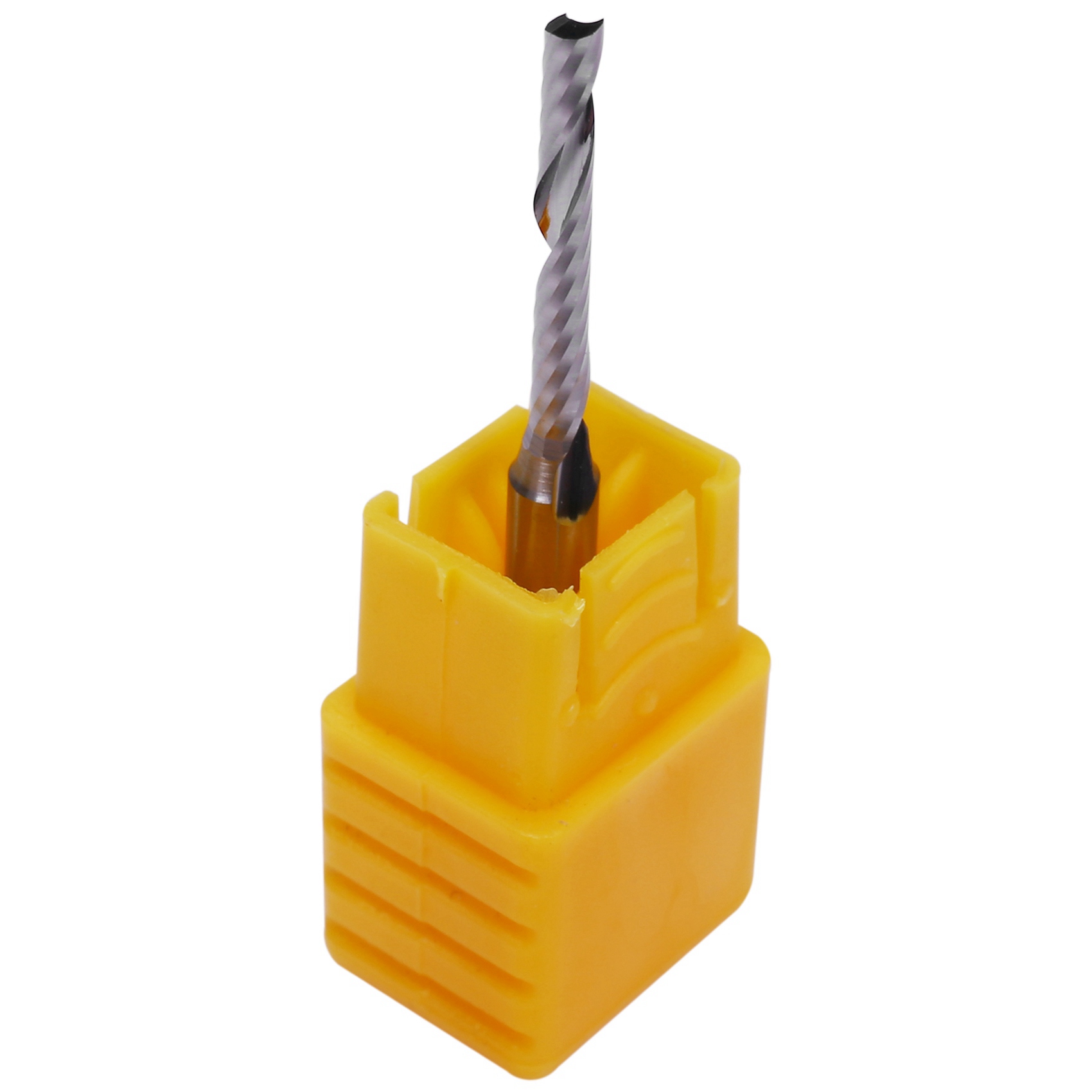 3X 2mm x 15mm Carbide Single Flute Spiral End Mill CNC Router Bit. 