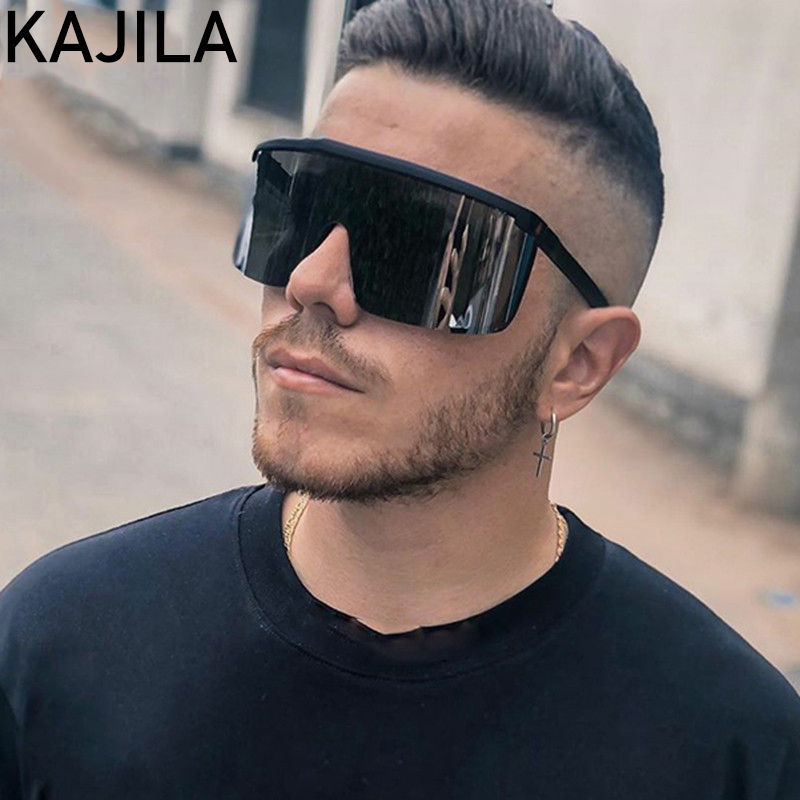 2024 Fashion Oversized Square Sports Sunglasses Men Big Frame Brand Designer Vintage Rectangle Sun Glasses For Man Shades Oculos Daraz .bd