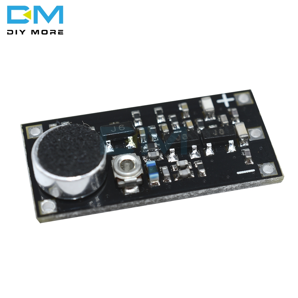 【WSJJ Store】88-115MHz FM Transmitter Module Microphone DC 2V 9V 9mA Wireless Car FM Radio Trasmitter Board for Arduino DIY. 