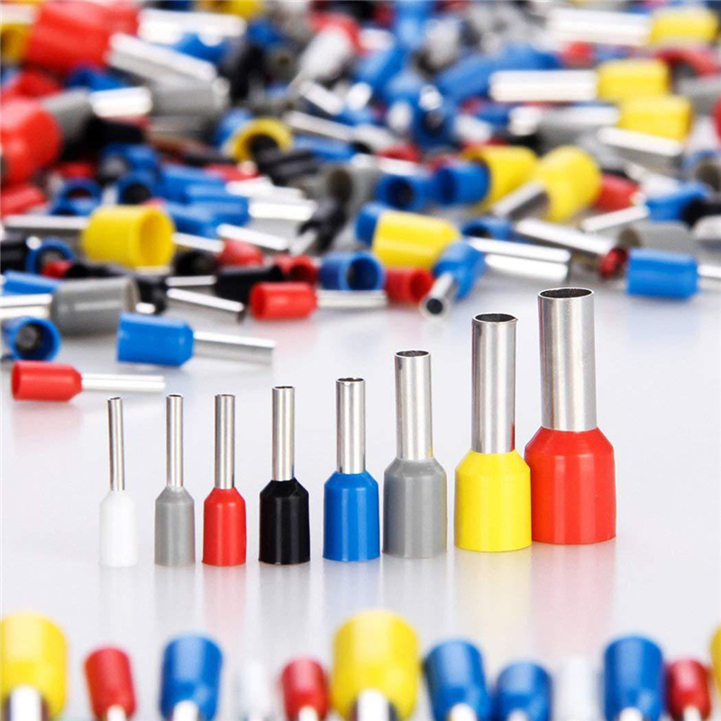 Wire Ferrules Connector Terminals Kit Wire Connector Kit 1200PCS Assortment Ferrule Wire Connector Kit Insulated Cord Pin End. 