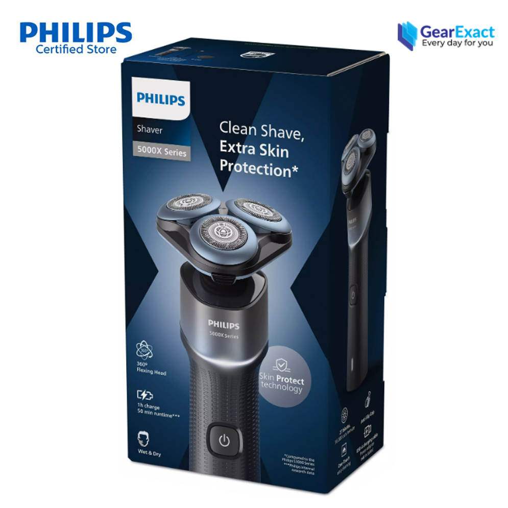 Philips X5006/00 Wet & Dry Electric Shaver 5000X Series for Men. 
