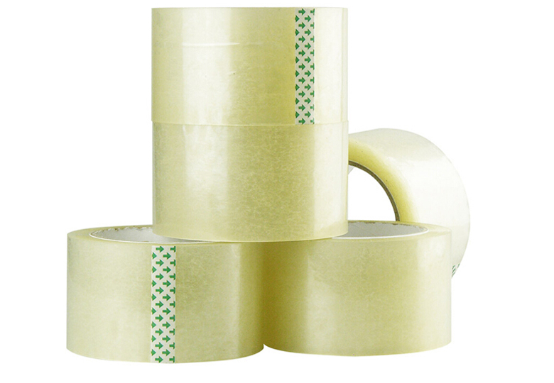White Gum Tape for Carton Binding Wide 3" (inch) and Length 157 Meter (Big Size, 145 Yard) 5pcs. 