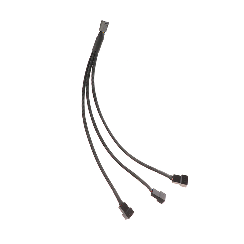 【Lejia】PC Fan 4pin PWM extender cable 4pin to Y Splitter Cable. 