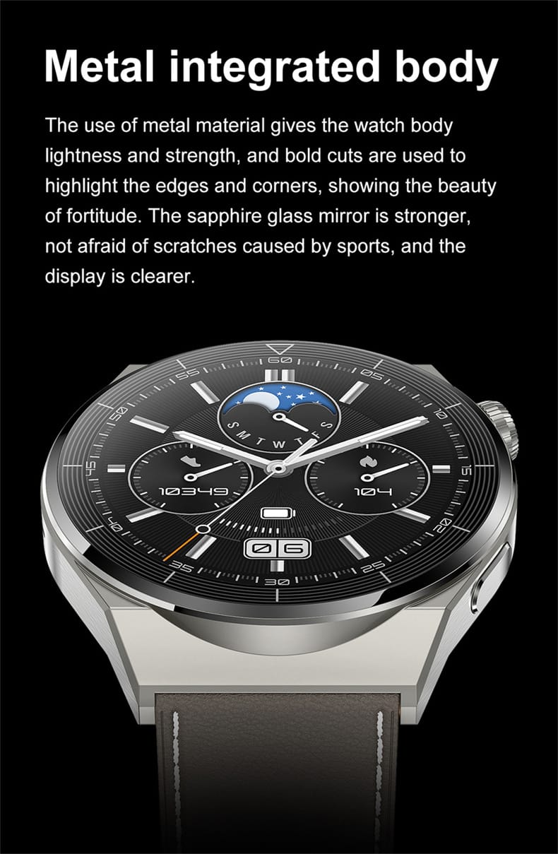 2023 GT3 Pro NFC Smart Watch Men  AMOLED 390*390 HD Screen Heart Rate Bluetooth Call IP68 Waterproof SmartWatch For Huawei Xiaomi. 