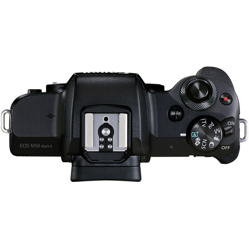 Canon EOS M50 Mark II 24.1MP With 15-45MM IS STM Lens 4K WI-FI Mirrorless Camera. 