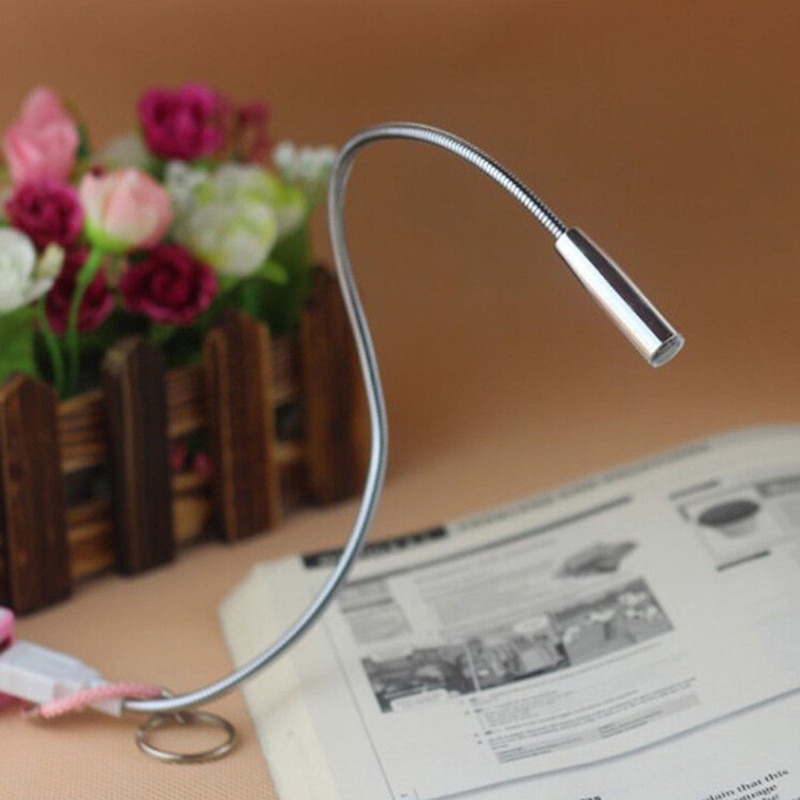 【happy one】Adjustable USB LED Flexible Light Lamp Keyboard Lights For Notebook Laptop PC Desktop Computer Book Reading Lamp Hose USB Light. 