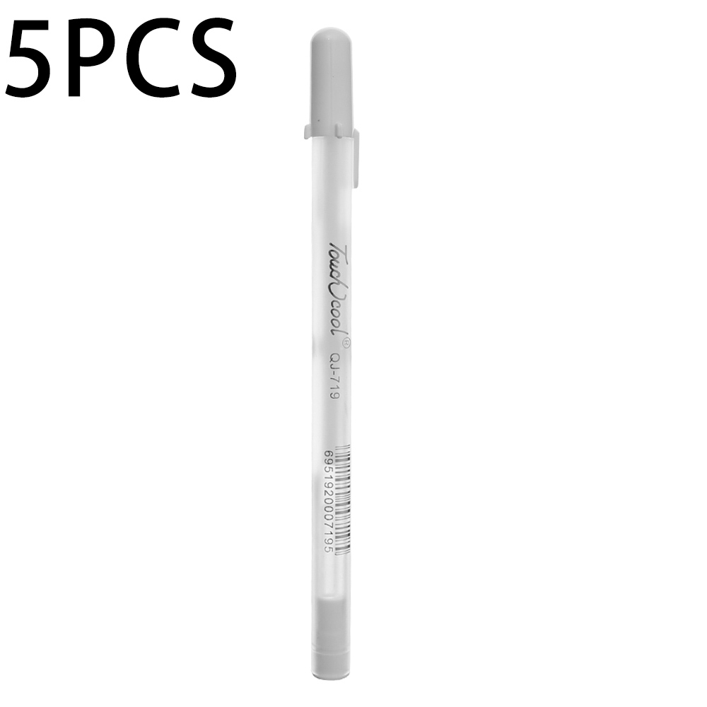 New 1/5/10Pc 0.8Mm Waterproof White Gel Pen Highlighter Marker Pen ketch Drawing Art Marker Comic Deign Fine Liner Pen