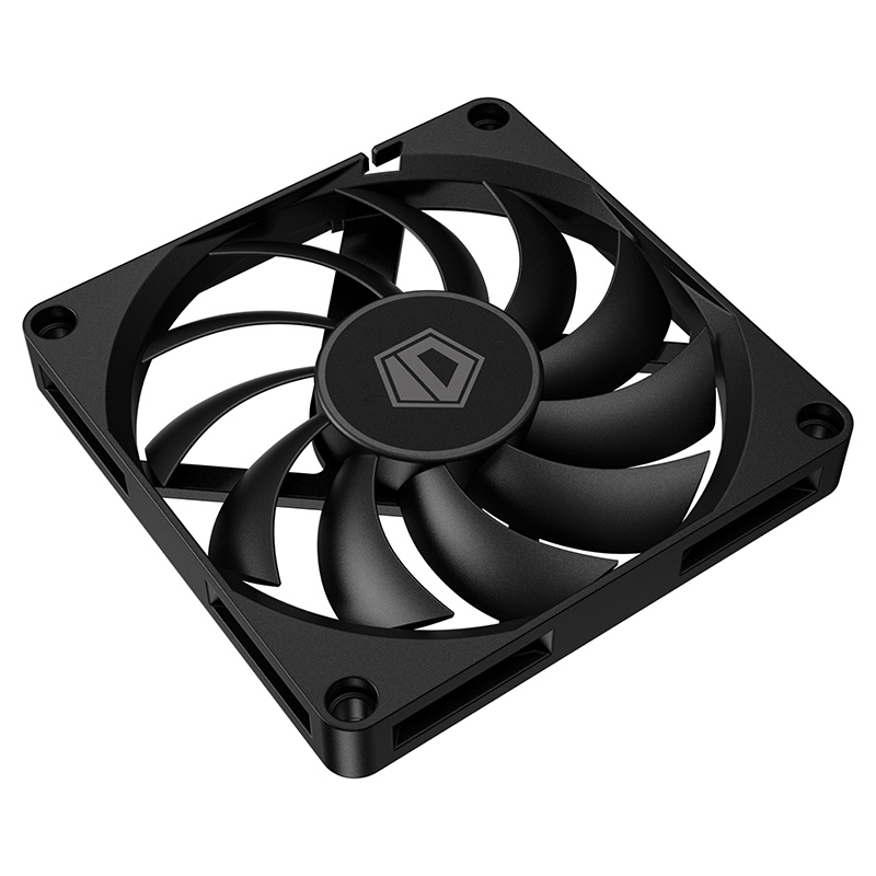 ID-COOLING NO-8010-PWM Small 4pin Case Fan 8cm Ultra-thin Fan 8010 Temperature Controlled Computer Case CPU Heat Sink PC Fan. 