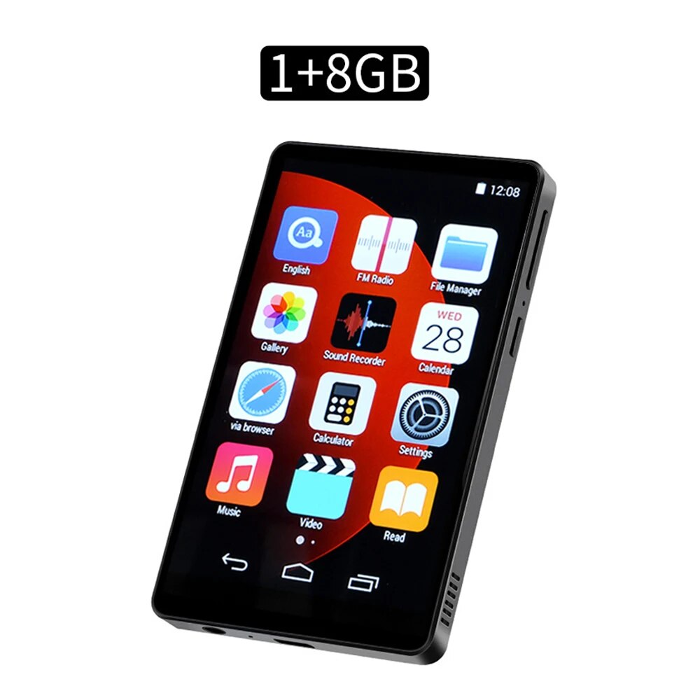 Internet WiFi MP4 Video Player International Android 8.1 MP3 Music Player Bluetooth Walkman Spotify Player/Pandora/Tidal/Deezer. 