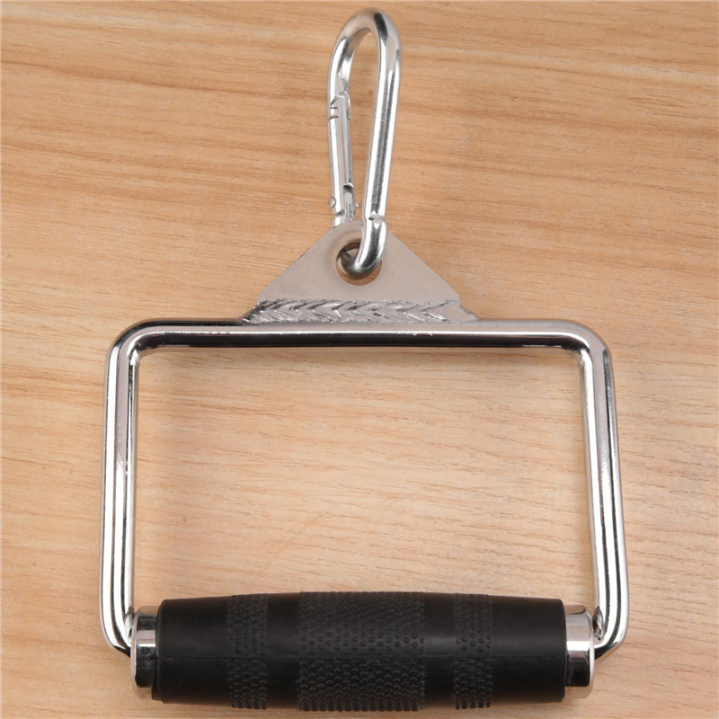 Pulldown Cable Machine Handles, Heavy Duty Triceps Biceps Press Down Cable Handle for Pulley Workouts Home Gym. 