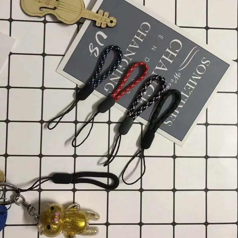 Phone Rope Strap Keyring Holder Lanyard For Smartphone Portable Key Straps For Keychains Mini Flashlight USB Flash Drives Phones