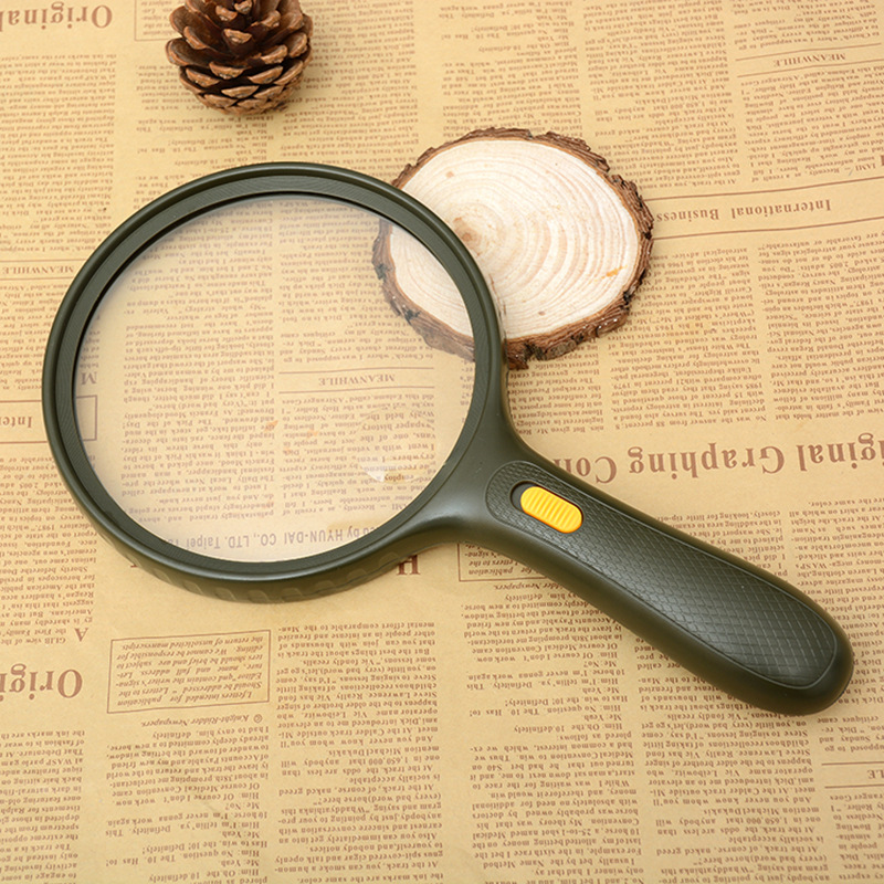 Yiwu Jinghui manufacturers for the elderly handheld high-definition reading LED light magnifying glass 9986ABCDE/4896E/HY130