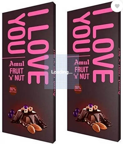 Amul Fruit N Nut Chocolate & Milk Chocolate Combo 150g*2pcs