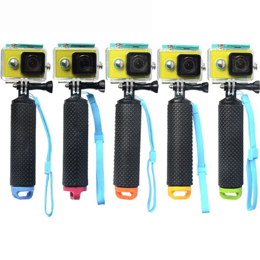 【Funny Bunny Toy Store】Camera Float Sponge Handle Monopond Mount Stick Blue. 