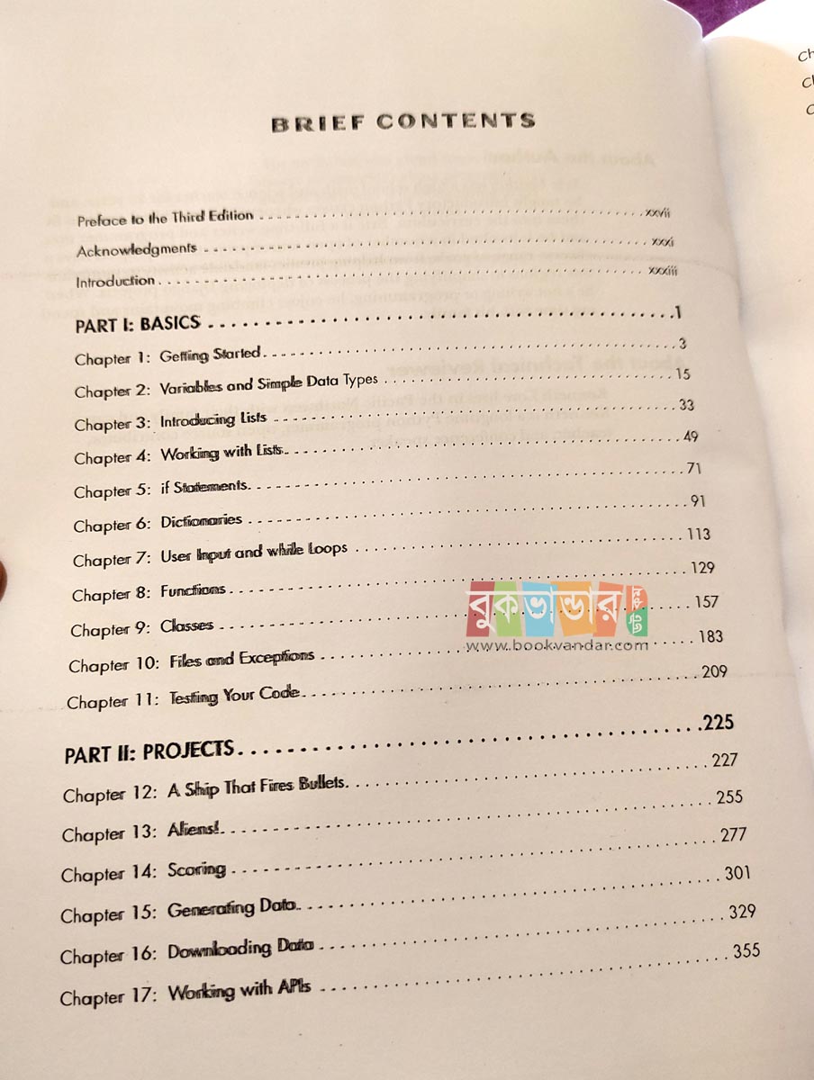 Python Crash Course 3rd Edition by Eric Matthes. 