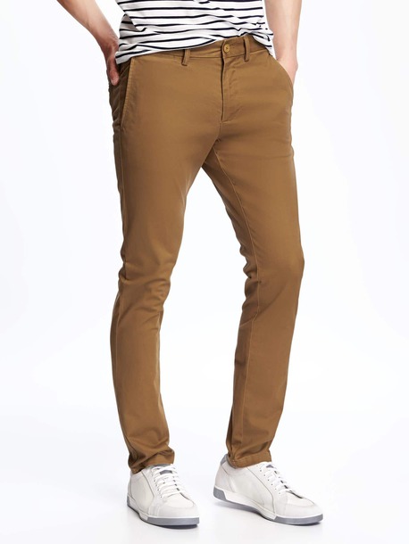 slim khaki pants mens