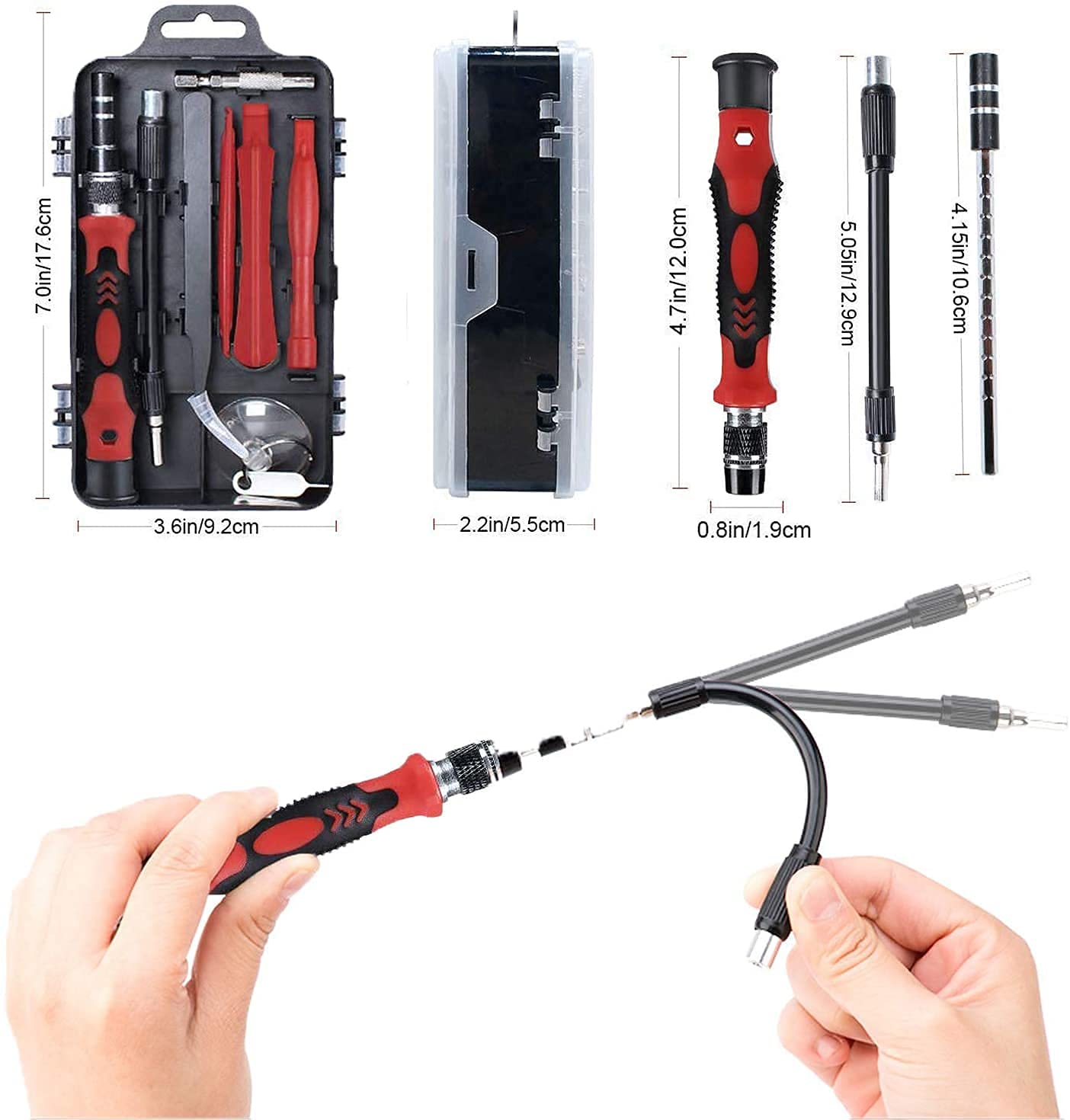 Corslet Stainless Steel 115 In 1 Precision Screwdriver Set, For Multipurpose. 