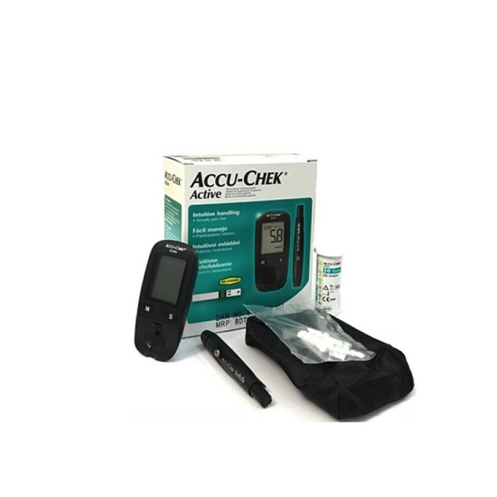 ACCU-CHEK Active Blood Glucose Monitor With 2 Year Warranty. 