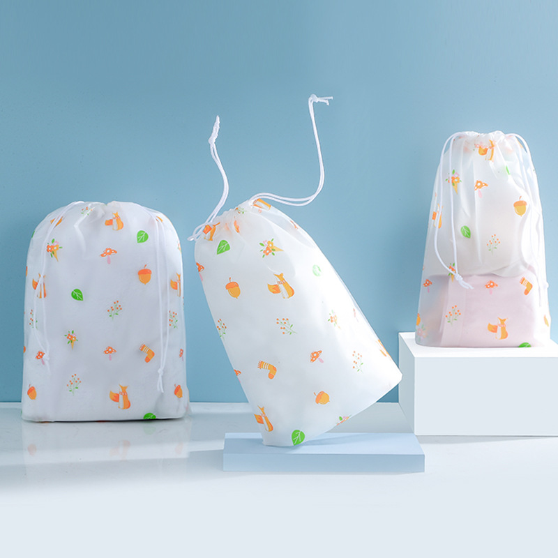 Packing clothes storage bags, organizing bags, laundry, portable luggage, underwear, separate sealed bags, transparent travel bags, underwear