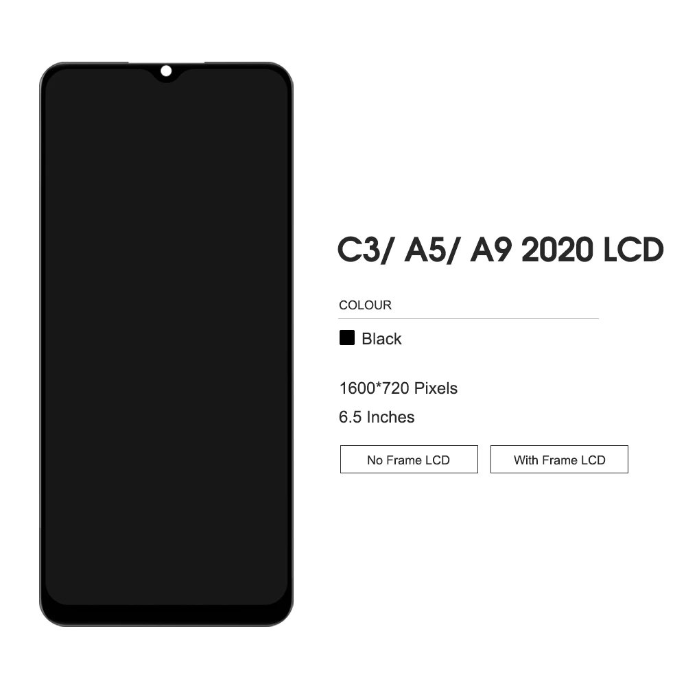LCD With Frame For OPPO A5 2020 A11 CPH1931 PCHT10 Display Touch Screen Digitizer Assembly Replacement Parts CPH1959. 