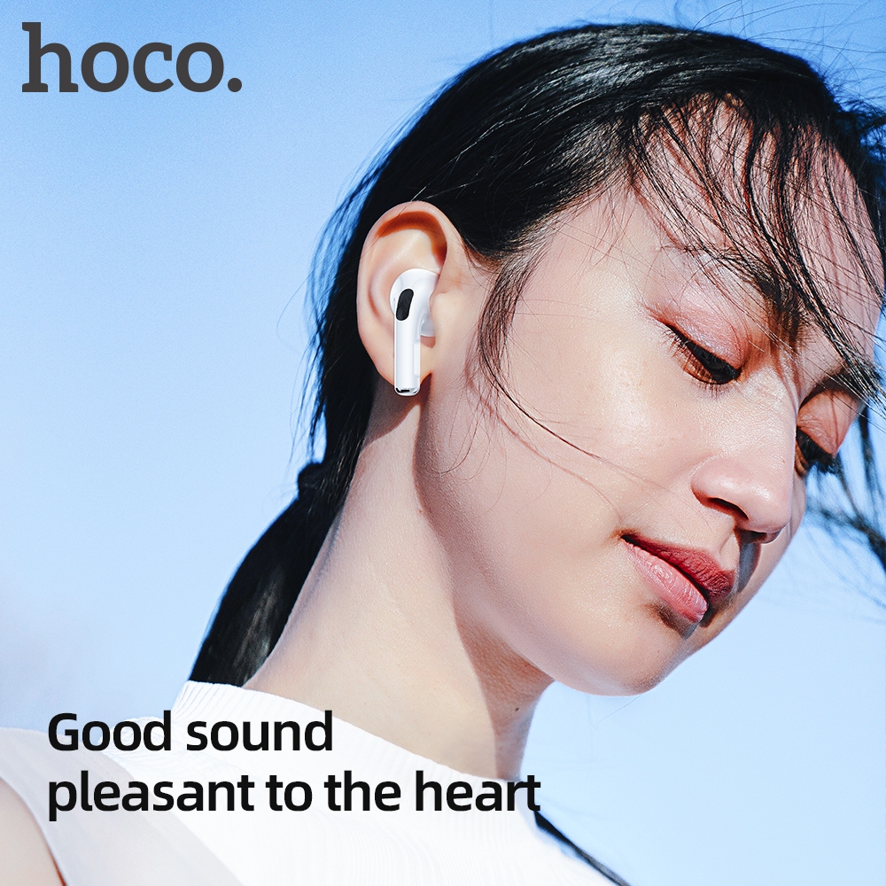 Hoco EW51 True Wireless Earphones ANC Noise Reduction Bluetooth Headset Built-In Microphone Touch Control Earbuds. 