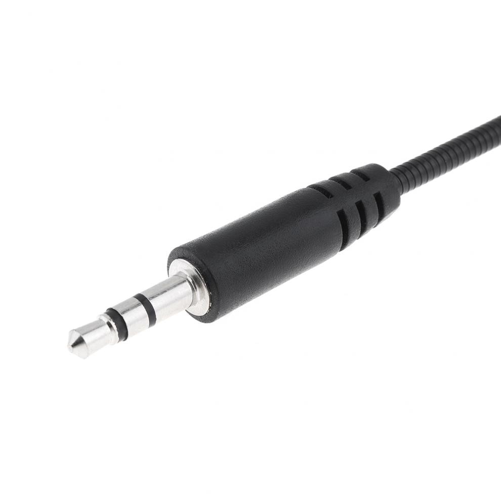 Mini 3.5mm Jack Flexible Capacitance Microphone Mic for  PC  Notebook 1 section interface. 