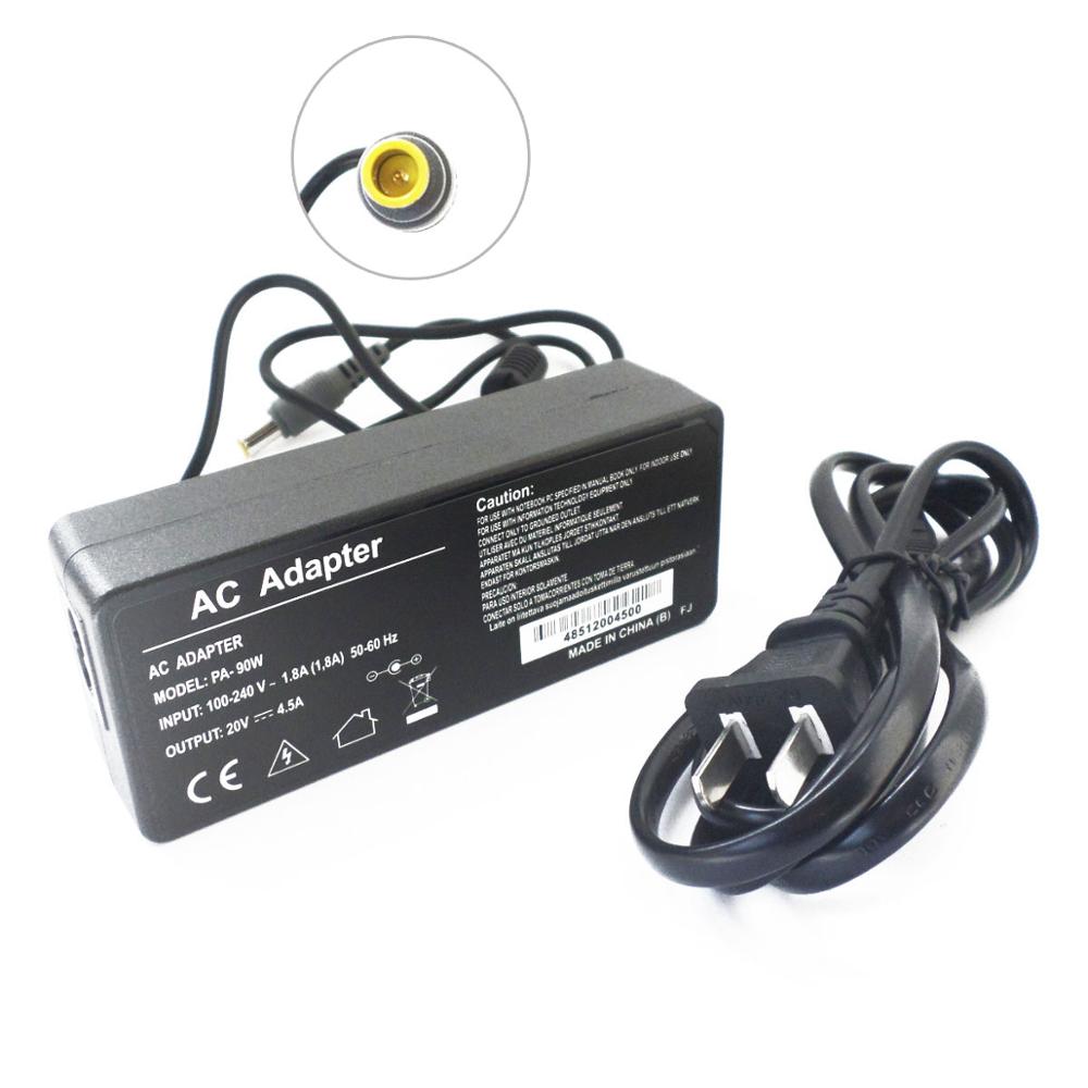 Laptop Power Charger Plug FOR Lenovo Thinkpad Edge E120 E125 E135 E220 E320 E325 E330 E420 E425 HQ84 20V 90W Power Adapter. 