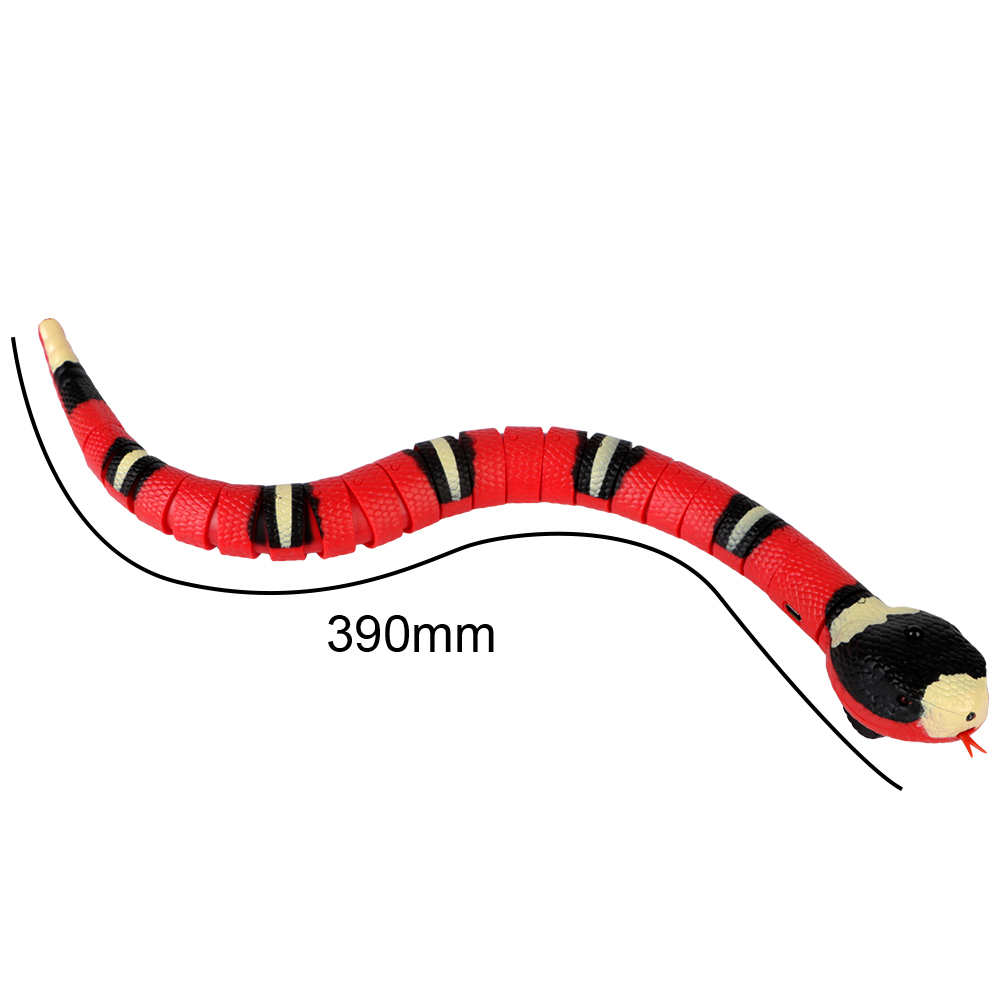 Smart Sensing Interactive Kitten Toy for Dogs Pet Cat Toys Teasering Play Automatic Electronic Snake USB Rechargeable. 
