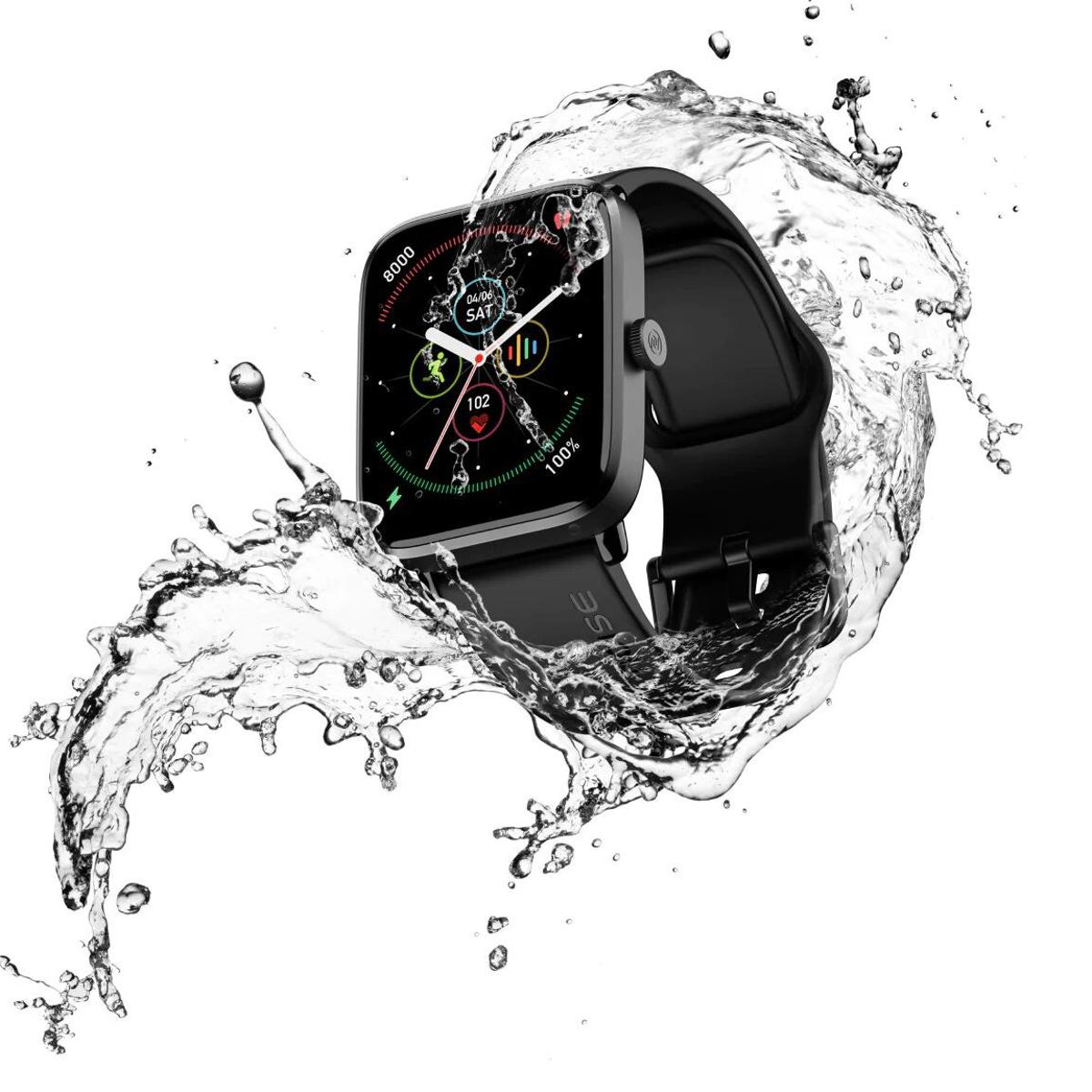 Noise ColorFit Pro 4 Alpha 1.78" AMOLED Display & Bluetooth Calling Smart Watch With Intelligent Gesture Control - Jet Black. 