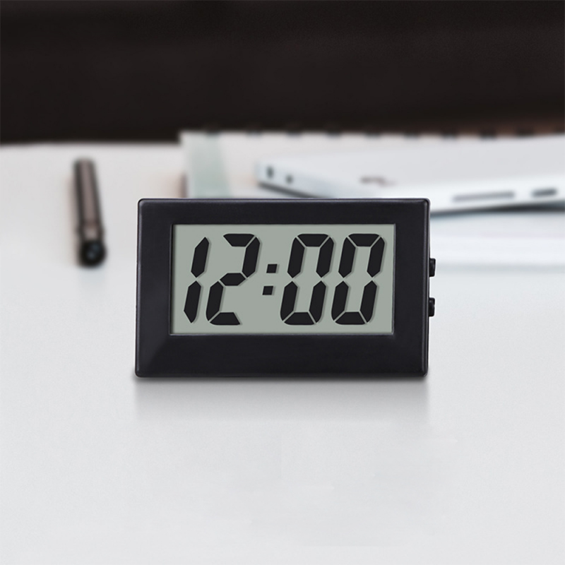 Mini Small Digital Desk LED Display Clock Travel Electronic Clock Home Office Desk Clock. 