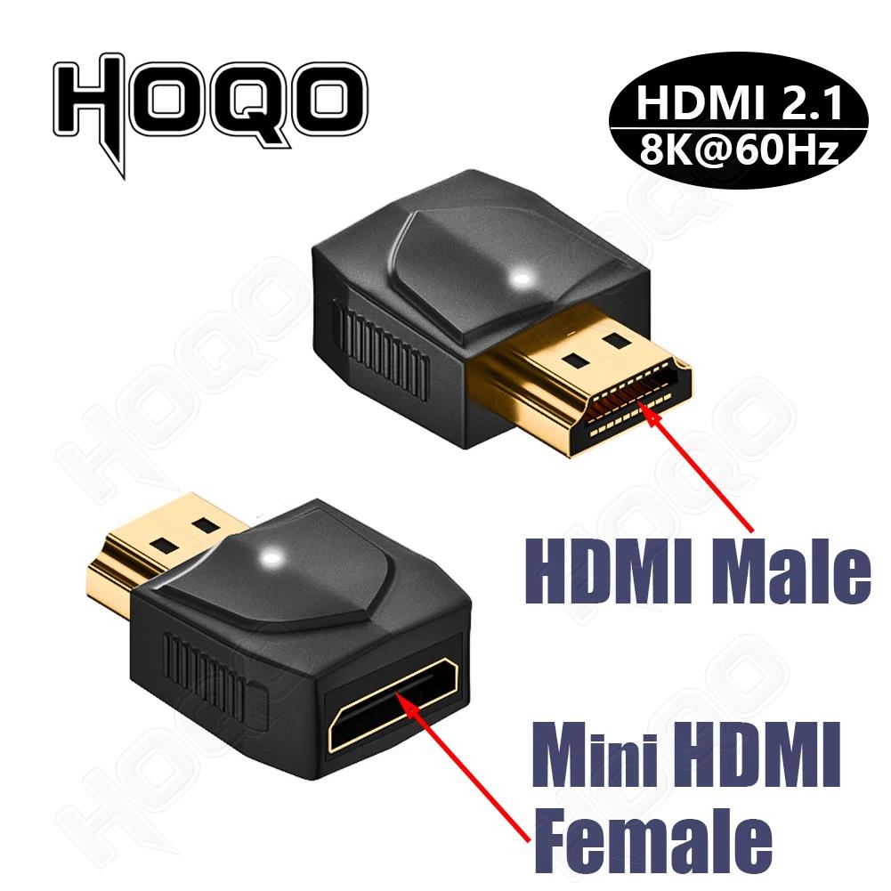 L-type converter I U-shape to HDM0 degree mn360 18 HDMI 8K 4kHDMI 90 degree adapter @120Hz 270 degree angle adapter i HDMI. 