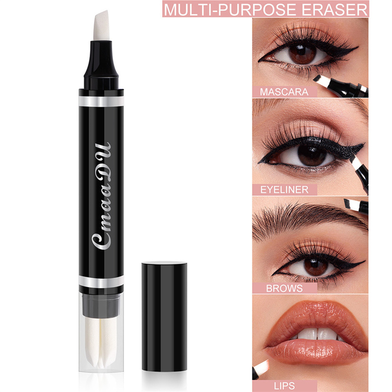 Face correction pen for eyes, eyebrows, lip liner, makeup correction pen, eraser stick, white square eyeliner remover, eraser for eyebrows, lips and Shapewear
