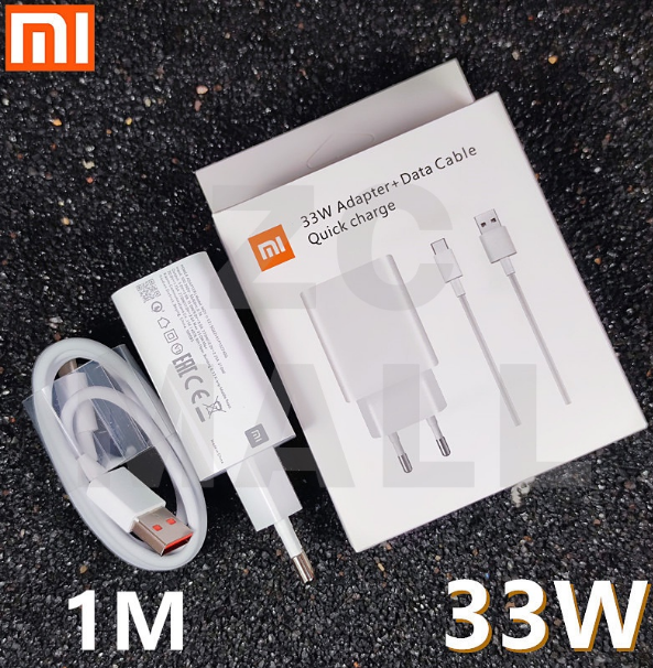 33W Type-C Charger Fast Charging Quick Wall Charger Turbo Charge Adapter With Type-C Cable For Xiaomi Redmi 10C 10A 10 Note 9 8 7 pro Mi 9 9s 9T Note 10 11 K20 K30 Pro Poco X3 NFC M2 M4 Pro 10T 5G