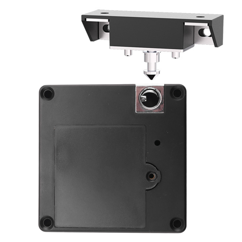 Smart Wood Door Lock Keyless Invisible Electronic Lock IC Card TTlock App Unlock Cabinet Locker Furniture Drawer Lock Durable Easy Install Easy to Use. 