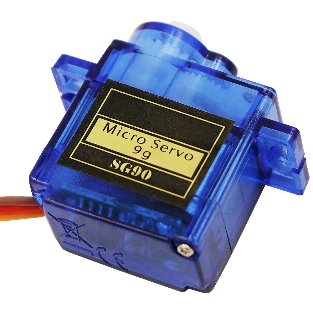 Official Smart Electronics Rc Mini Micro 9g 1.6KG Servo SG90 for RC 250 450 Helicopter Airplane Car Boat For Arduino DIY. 