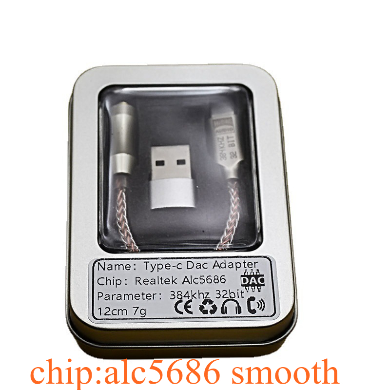 CX31993 USB Type-C to 3.5mm Audio interface Headphone Amplifier HiFi DAC Earphone Sound Amplifier 32bit 384kHz Audio Adapter. 