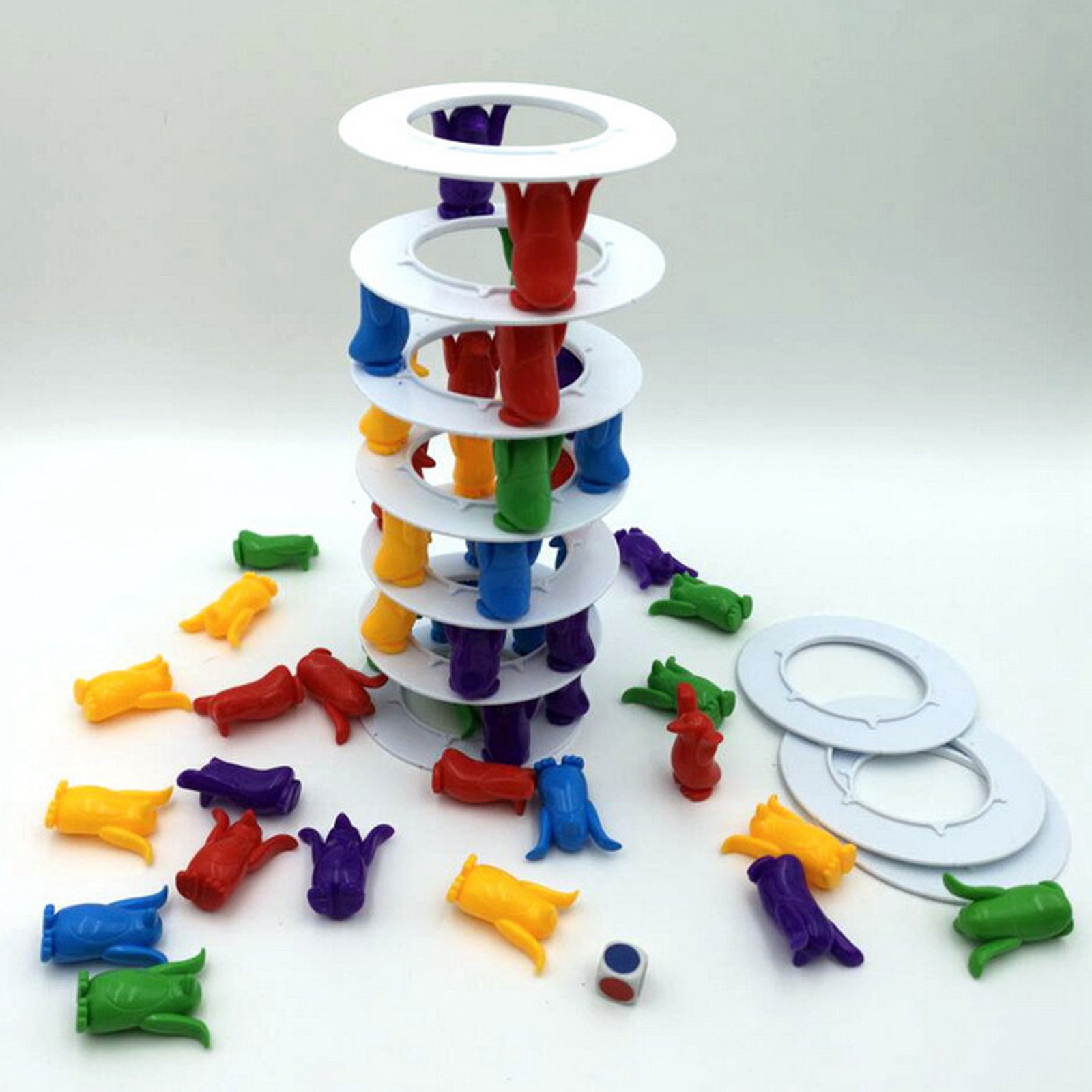 Penguin Balance Parent-Child Interactive Board Game Toys for Blocks. 