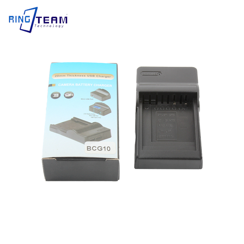 5Sets USB Charger DMW-BCG10 BCG10PP Battery Fit DMC ZX1 ZX3 TZ6 TZ7 TZ8 TZ9 TZ10 TZ18 TZ19 TZ20 TZ25 TZ27 TZ30 Panasonic Camera. 
