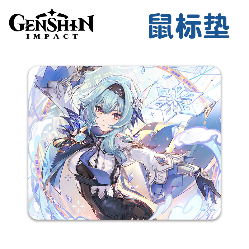 XL Genshin Impact Mousepad Anime Computer Keyboard Mat Cartoon Ganyu Klee Keqing Mouse Pads Gifts LX. 