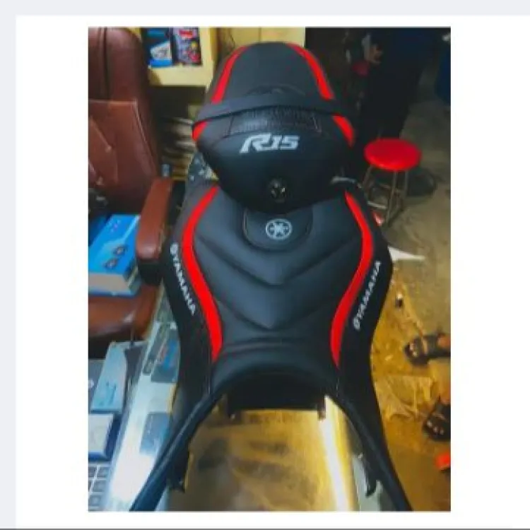 Yamaha R15 V3 seat cover modification Red