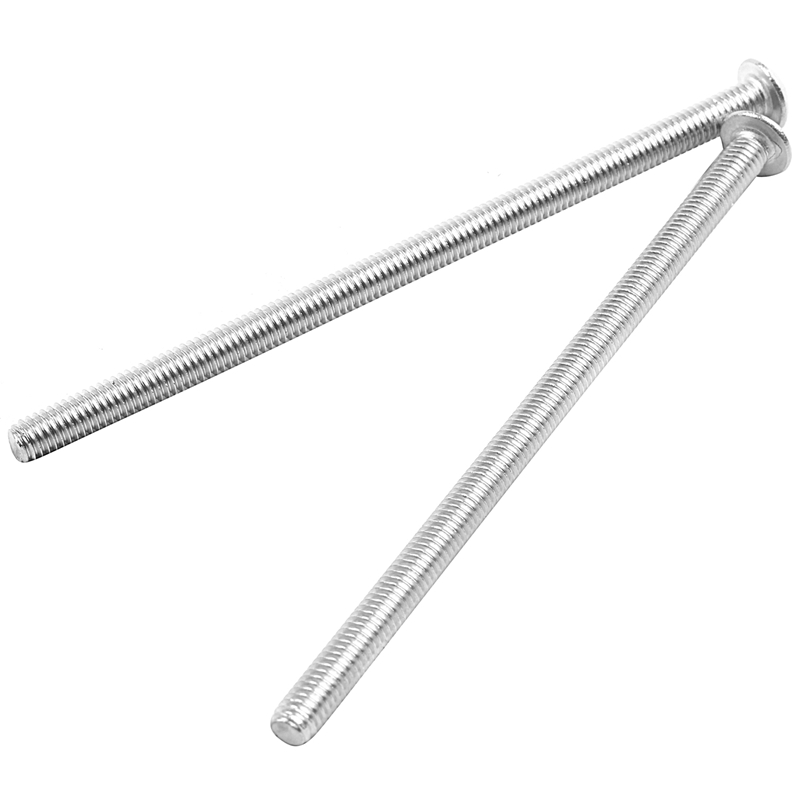 JOUYI Stainless Steel Button Head Screw, Hex Socket Bolts Type:M4 / 4mm Bolt Size:M4 x 80mm Your Pack Quantity:20. 