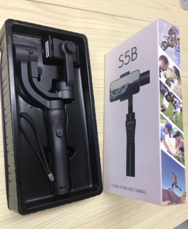 WiWU S5B 3-Axis Hand-Held Stabilized Gimbal with Selfie Stick by ShaMan Electronic. 
