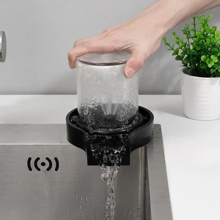 Automatic High Pressure Glass Cup Washer Kitchen Sink Rinser Machine ...