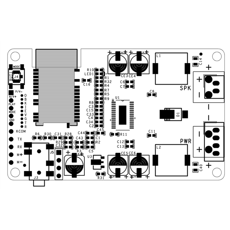 TWS TPA3118 Amplifier Audio Board AUX 30W 5.0 Bluetooth Receiver APTX. 