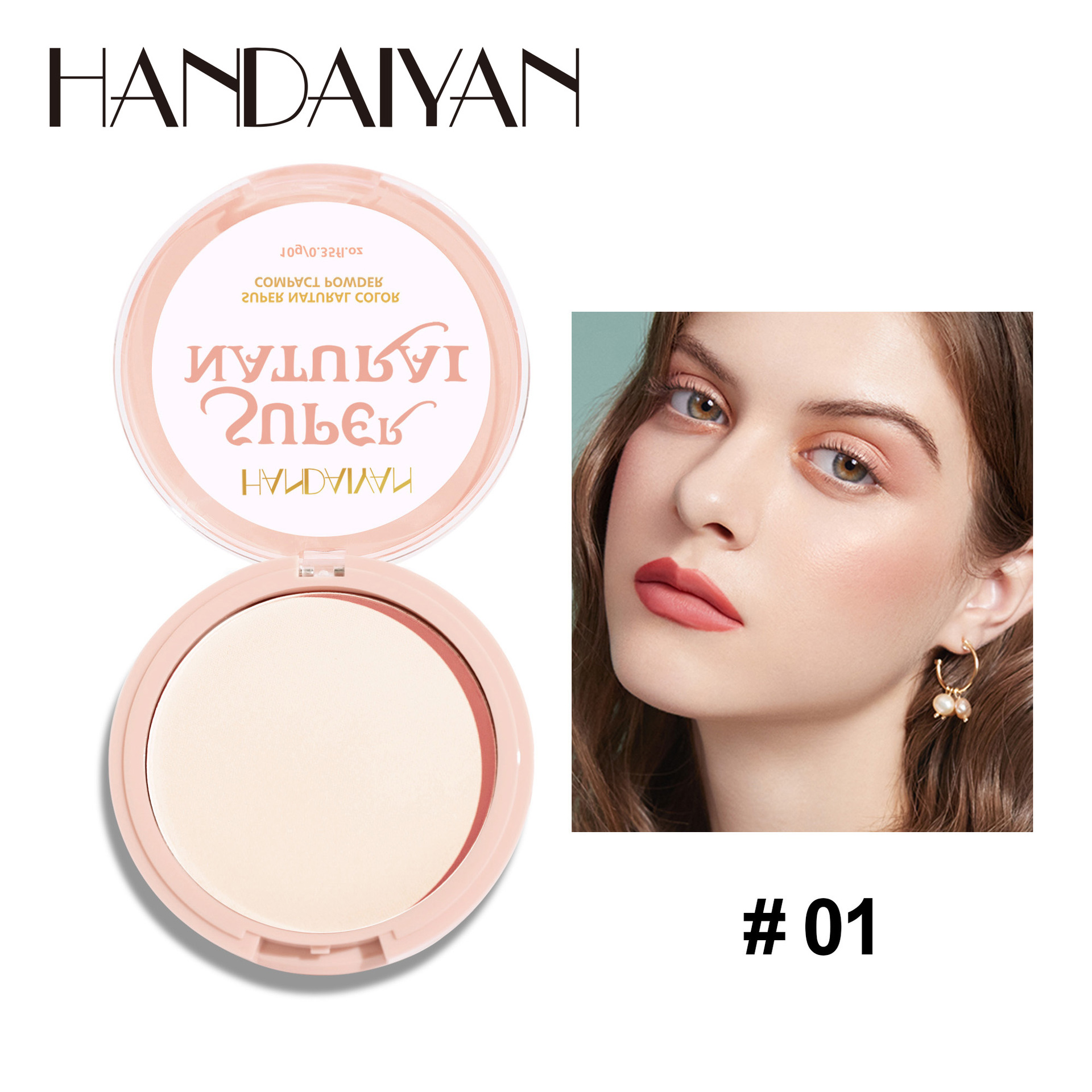 handaiyan Han Daiyan foreign trade cross-border natural retouching powder multi-color long-lasting non-fading makeup contouring plate powder blocks
