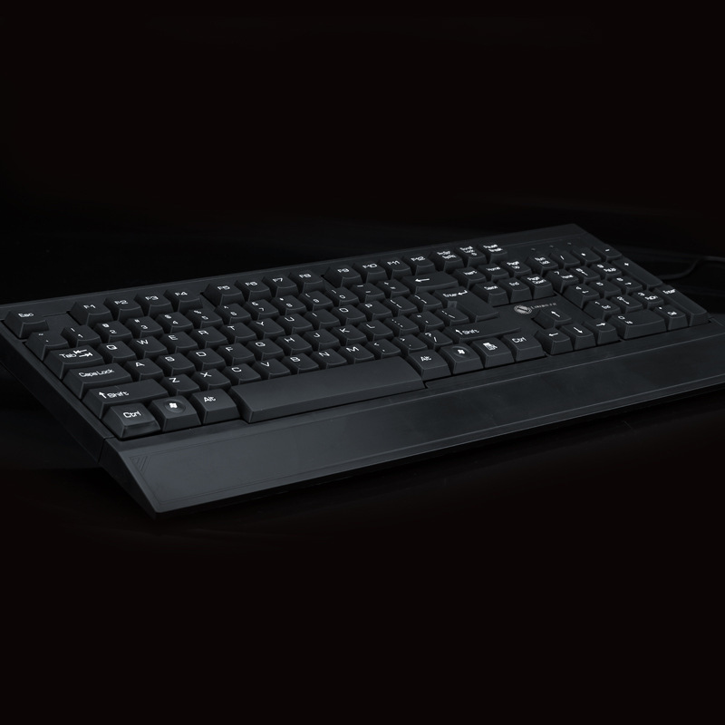 Limei Sanctuary 806 Keyboard, USB Wired Keyboard, Business Office Desktop Computer, Broadband Hand Rest, Gaming Keyboard. 