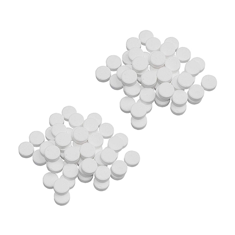 100Pcs Coffee Machines Cleaning Effervescent Tablets Universal Descaling Solution for All Types Coffee Machines. 