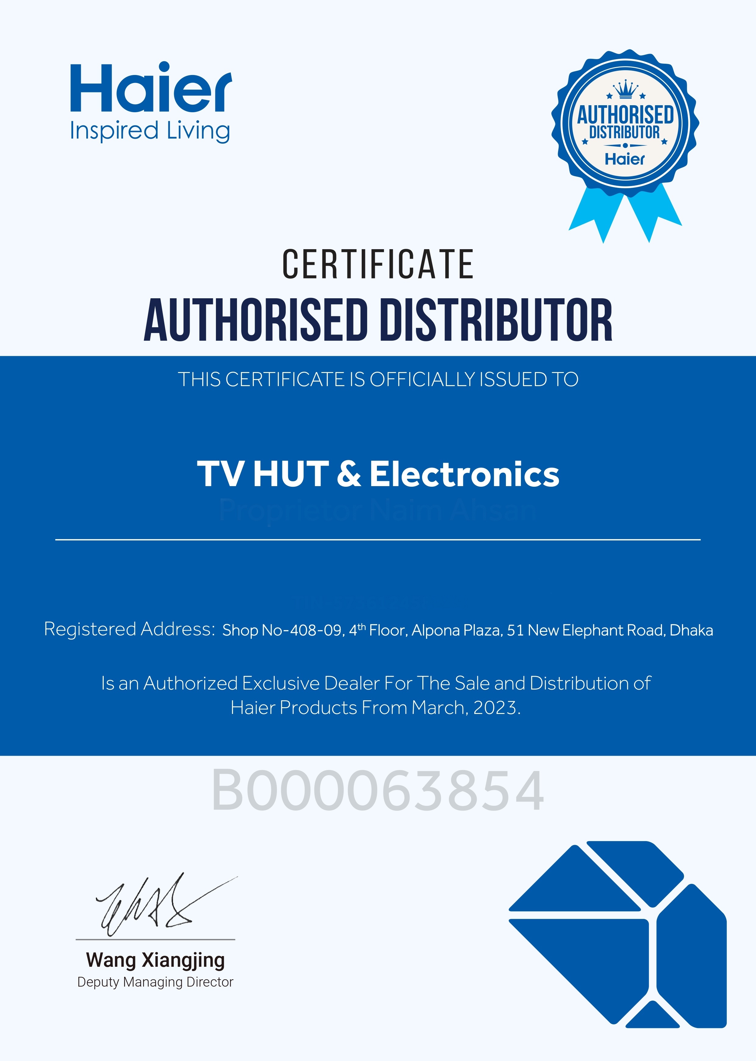 Haier 18Turbocool Pro 1.5 Ton Non Inverter AC With Official Warranty. 