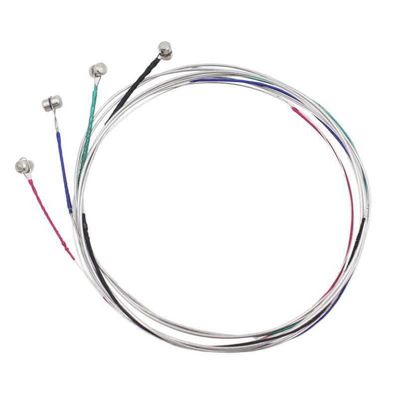 4pcs A Set of Violin Strings E-A-D-G Core Steel+Nickel Wound Exquisite Stringed Musical Instrument Parts Accessories. 