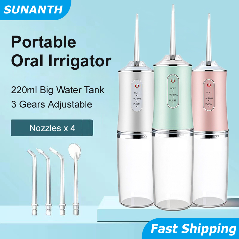 USB Fast Charging Teeth Cleaning Machine Portable Dental Water Flosser Water Dental Drill Oral Irrigator Mouth Washing Machine